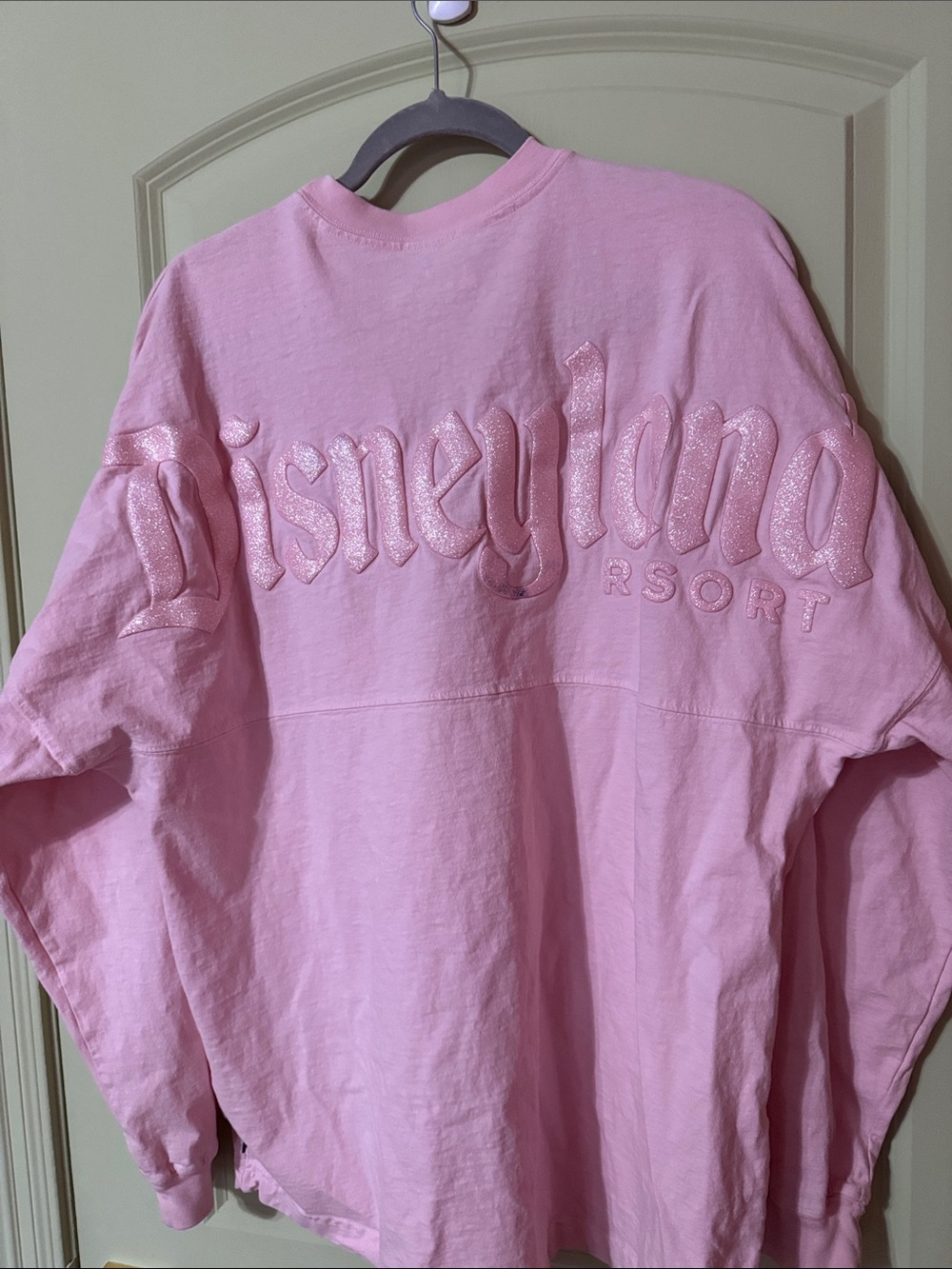 Disney Pink Long-Sleeve Crewneck Pullover - Picture 2 of 6